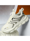 Ultralight Rotating Buttons Rubber Running Casual Shoes