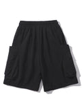 Casual Multi-Pocket Drawstring Cargo Shorts