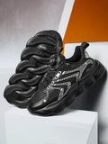 Ultralight Rotating Buttons Rubber Running Casual Shoes