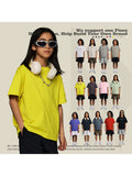 Quick-Drying Solid Color Kids T-Shirt