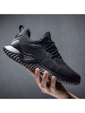 Non-Slip Flyknit Breathable Lightweight Thick Bottom Casual Shoes