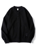 Men'S Threaded Loose Hoodie