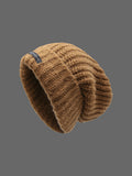 Loose Thick Knit Warm Beanie