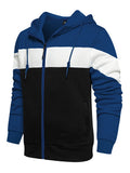 Men'S Color Matching Casual Coat